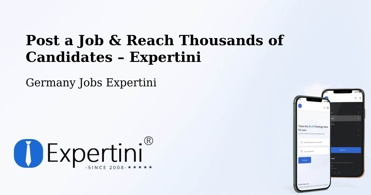 Post a Job in Buchenbach – Hire the Right Talent - Buchenbach, Germany Jobs Expertini
