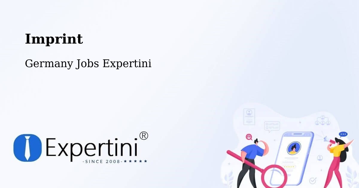 Imprint – Buchenbach - Germany Jobs Expertini