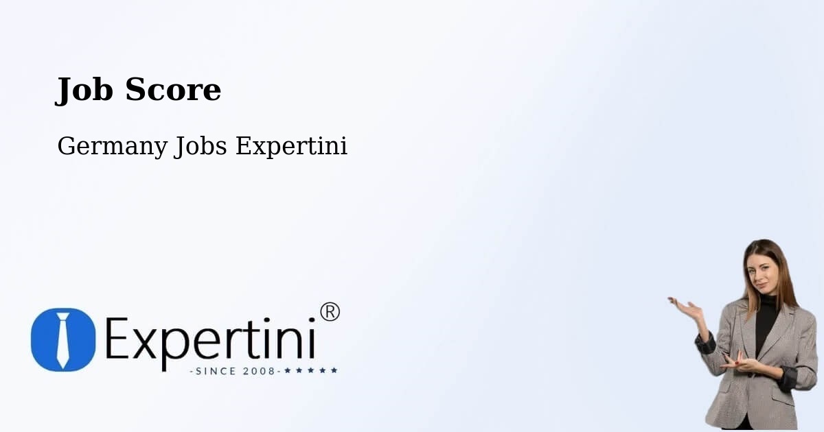 Job Score & Job Description Score Tool – Buchenbach - Germany Jobs Expertini