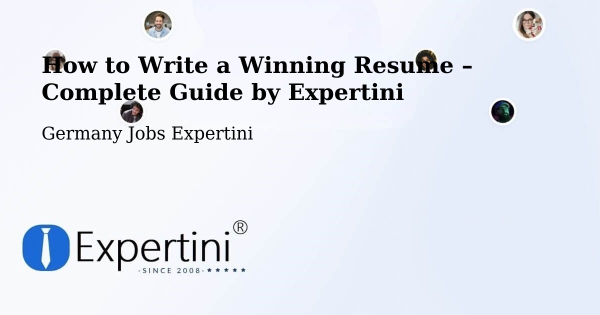 Resume Writing Guide for Job Seekers – Buchenbach - Buchenbach, Germany Jobs Expertini