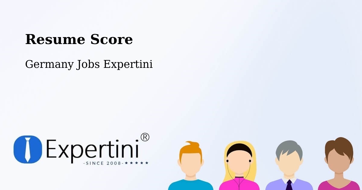 Resume Score & Job Description Match Tool – Buchenbach - Germany Jobs Expertini