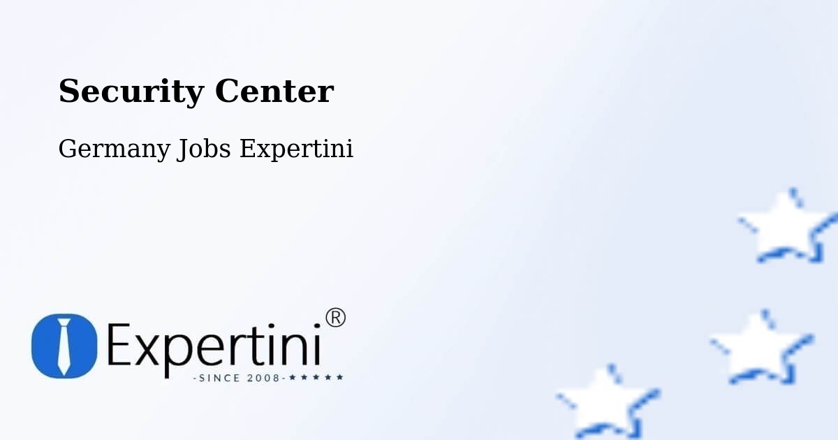 Security & Compliance – Buchenbach - Germany Jobs Expertini